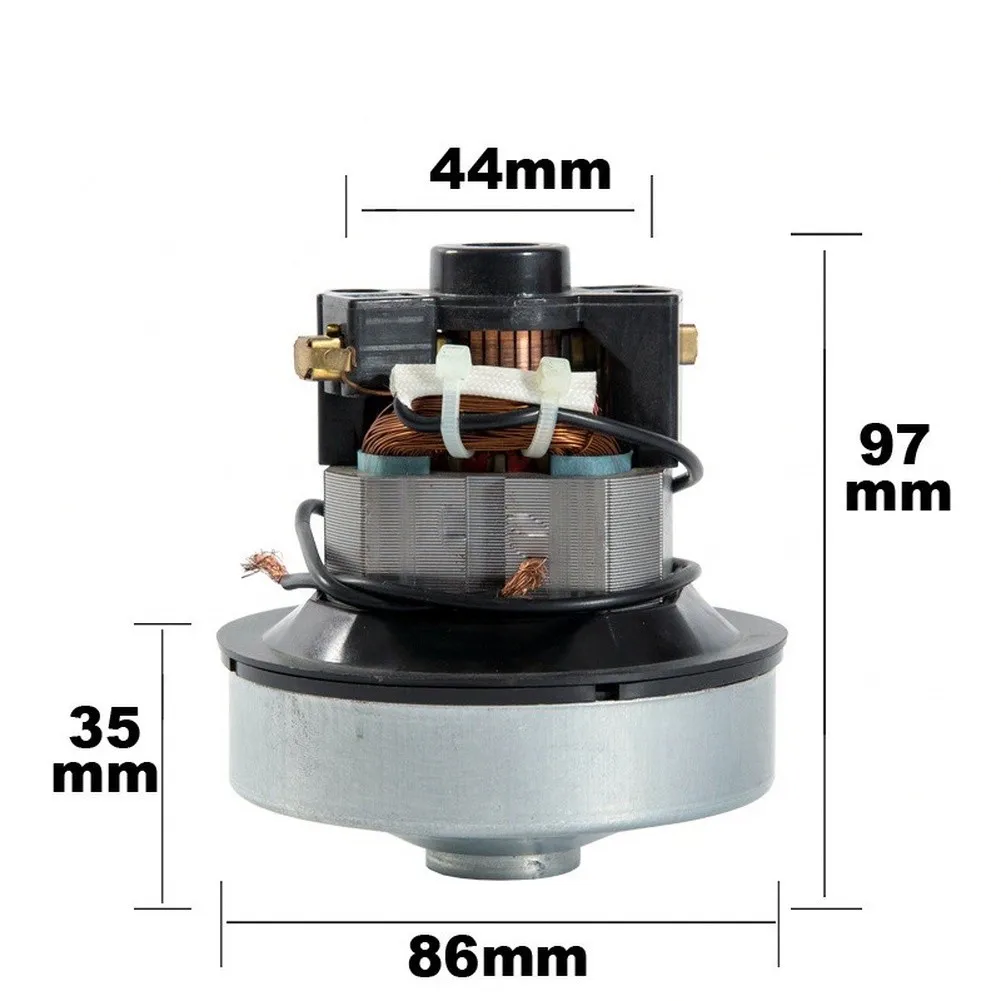 400W Motor Unit for SC861 SC861A SA2801 For Vacuum Cleaners Replacement Part 86mm Diameter Metal Polyester ABS Build