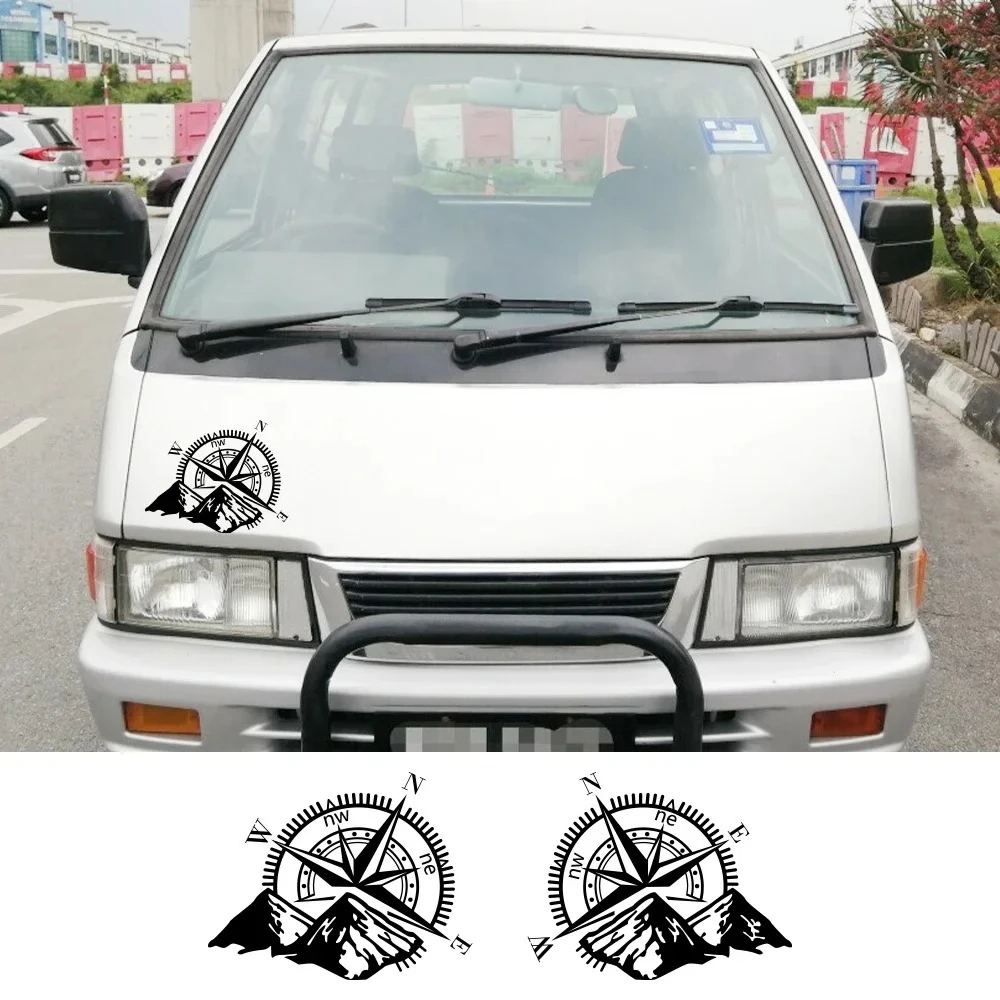 

Car Stickers for Van Camper MPV RV Graphics Mountain Compass Styling Decor Decal Vinyl Cover Decoration Auto Tuning Accessories