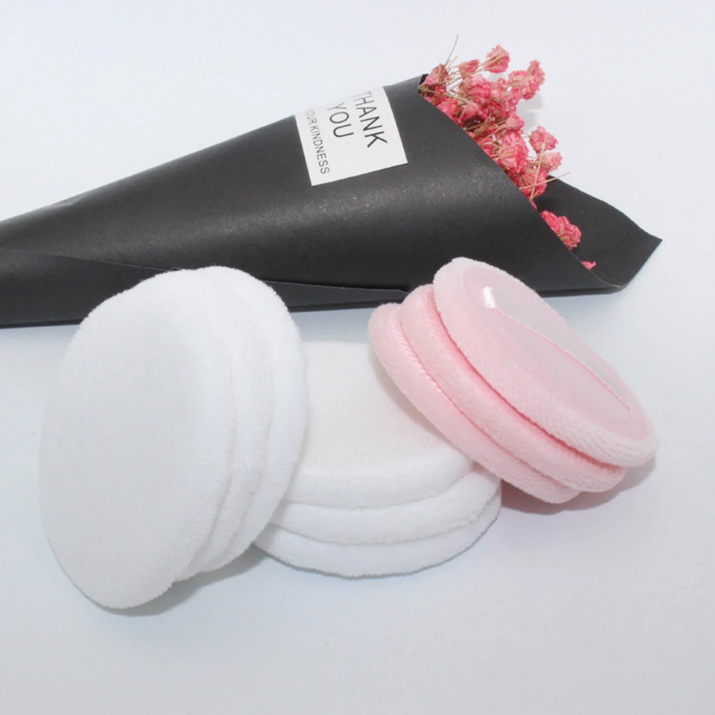 

10 Pcs Facial Round Powder Cotton Large Makeup for Foundation Loose Sponge