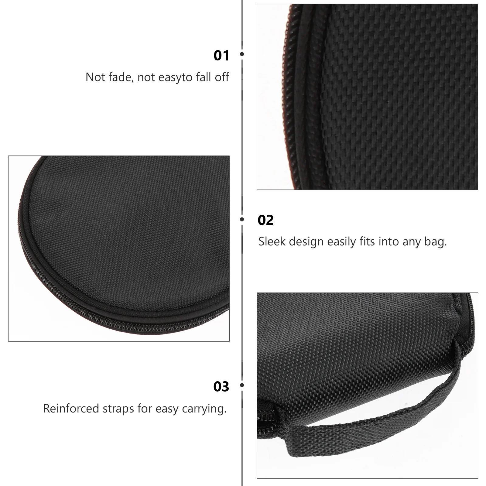 20 Capacity Dvd Storage Wallet CD Bag Car CDs Case Round Organizer Travel Zip Wallets