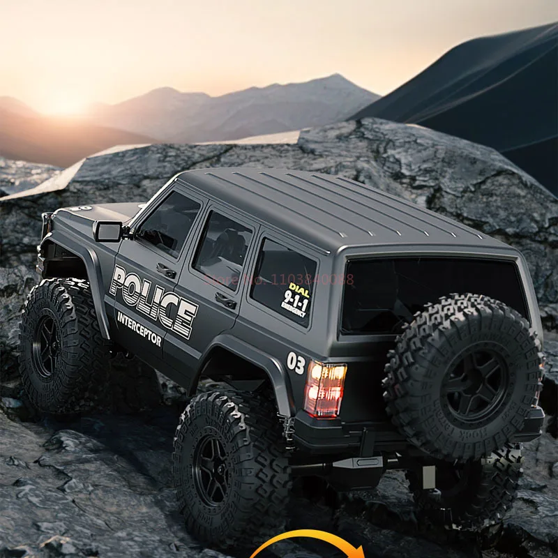 1/18 Schaal SG-1803 Afstandsbediening Auto Proportionele Off-Road Klimmen Voertuig Linkage Lichten Simulatie Model Speelgoed Festival Gift