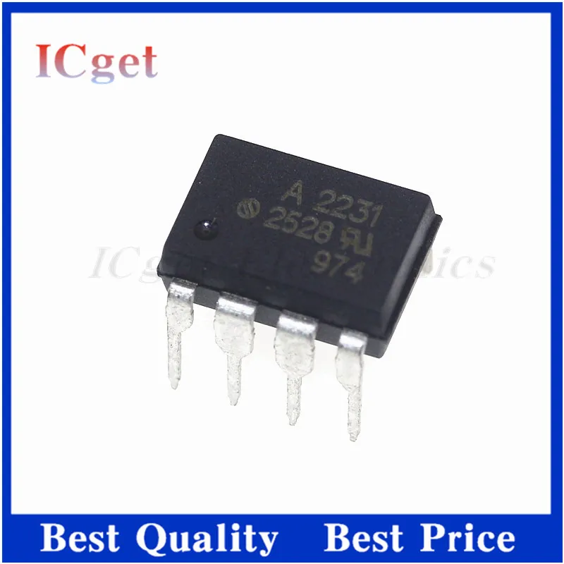 5Pcs HCPL-2231 HCPL2231 A2231 2231 DIP-8 SMD-8 Optocoupler - Logic Output