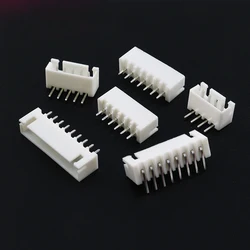 50PCS/Lot XH2.54 Header Connector Straight Pin Angled Pin 2P 3P 4P 5P 6Pin 8P 10P 12P 2.54mm Pitch XH For PCB jst