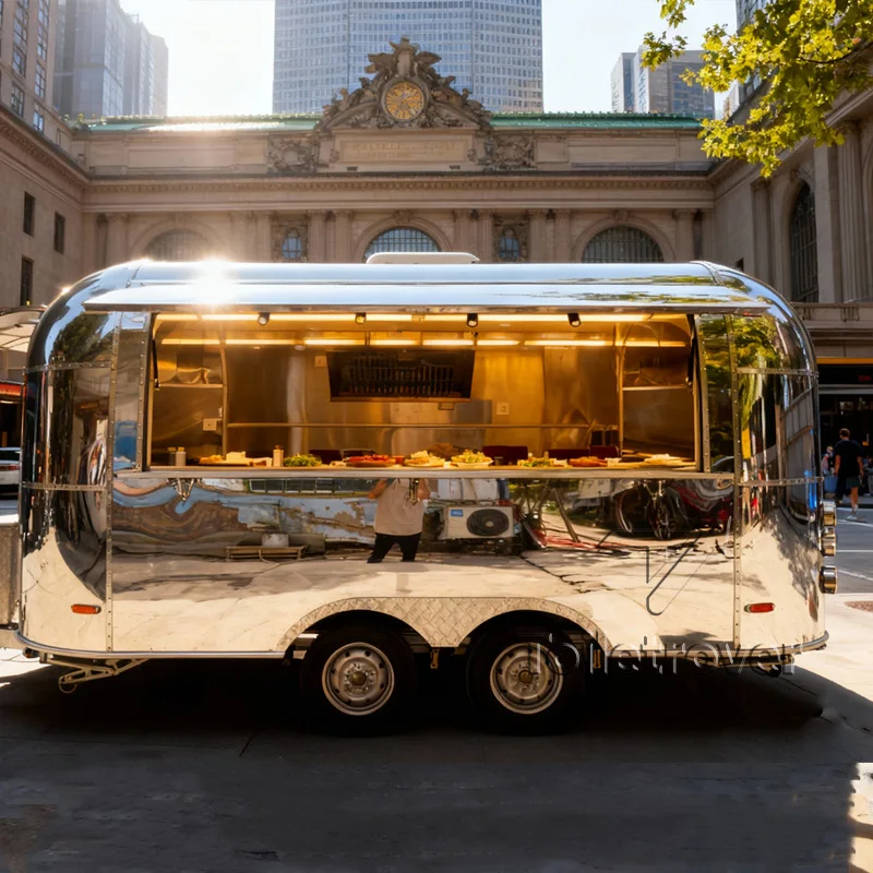 

Fully Loaded Hot Sales Wholesale Smoothie Dessert Donut Lemonade Juice Custom Food Truck Mini For Wedding Parties