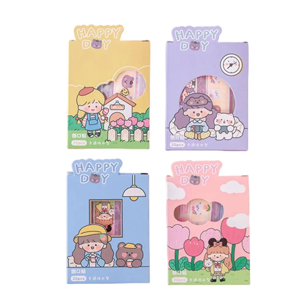 

Cute Emergency Kit Hemostasis Aid Patches Bandages Sticker Travel Wound Plaster Bandages Adhesive Bandages Band Aid