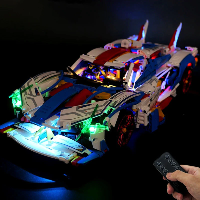 

Комплект светодиодных фонарей «сделай сам» Solar God Speedster Light Kit Дистанционный светодиод RGB для шасси Neo-Armor Evolution 1:8 (только светильники)