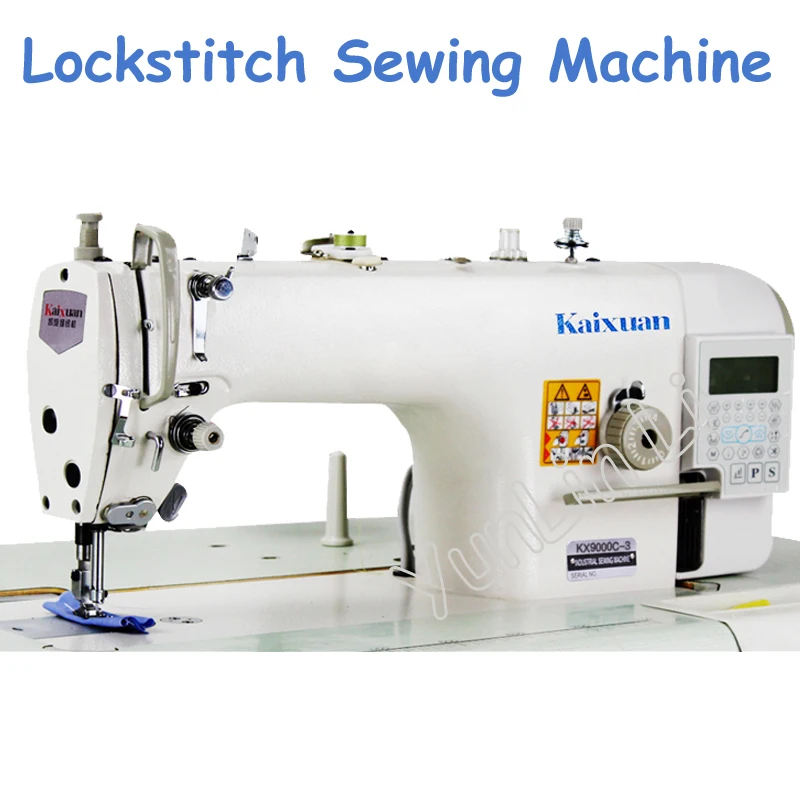 Computerized Sewing Machine Direct Drive Lockstitch Sewing Machine Head with Automatic Thread Trimmer