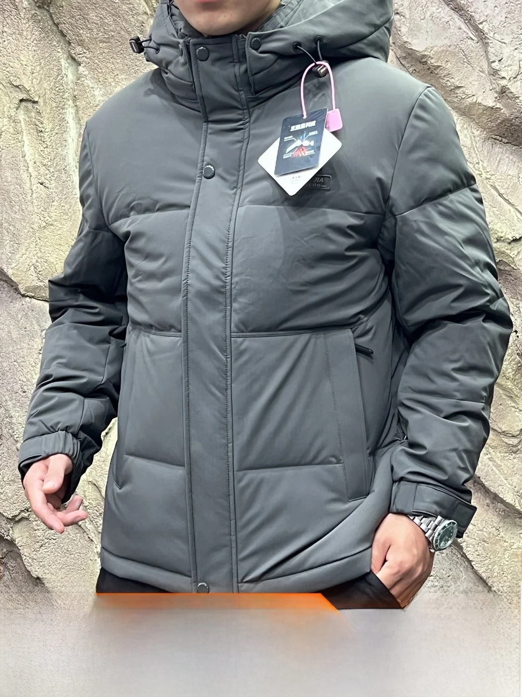 Warmth Guaranteed! 90 Duck down Filled! Three-Proof High-Tech! Winter Men's Outdoor Waterproof Warm down Jacket