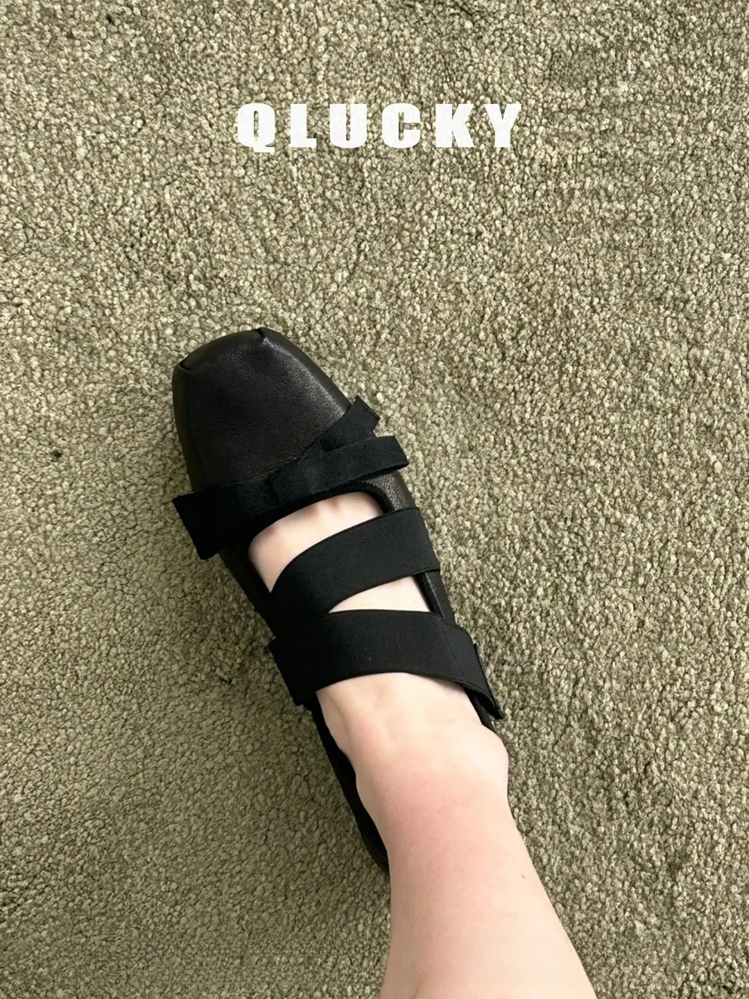 leather-knot-ballet-flats-mary-janes-slip-on-round-toe-soft-bottom-black-boots-fashionable-summer-shoes