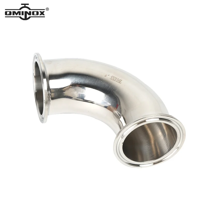 QMINOX SS304 Sanitary Tri Clamp Elbows 3/4\
