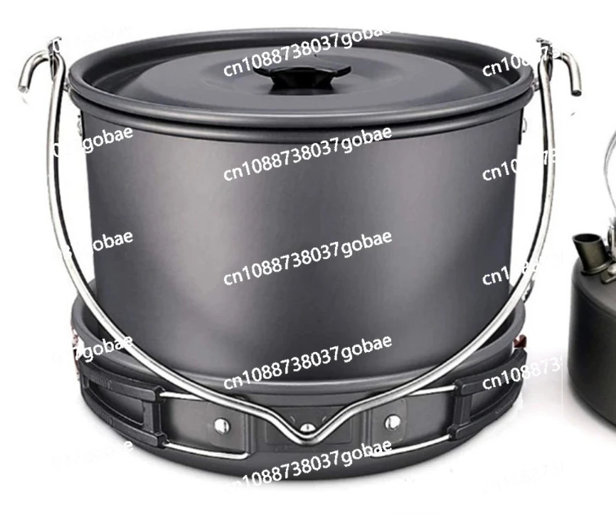 

Товары для улицы, портативная посуда для кемпинга, очень большая подвесная кастрюля