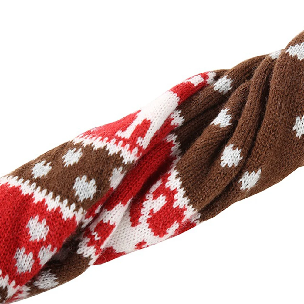 

Pet Scarf Triangle Neckwear for Dogs Knitted Clothing Warm Funny Clothes Small Comfortable