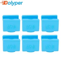 5-30pcs MK10 Silicone Sock Ceramic Insulation for Wanhao Duplicator D4/I3/Dremel i3 Makerbot 2 QIDI  Silicone Heater Block Cover