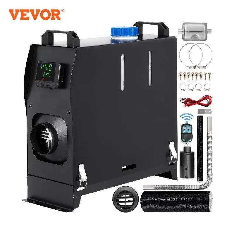 VEVOR 8KW Car Heater 12V Diesel Air Heater LCD Switch Cab Heating Boat Yacht RV Truck Bus Motorhomes Caravans Van Parking Heater