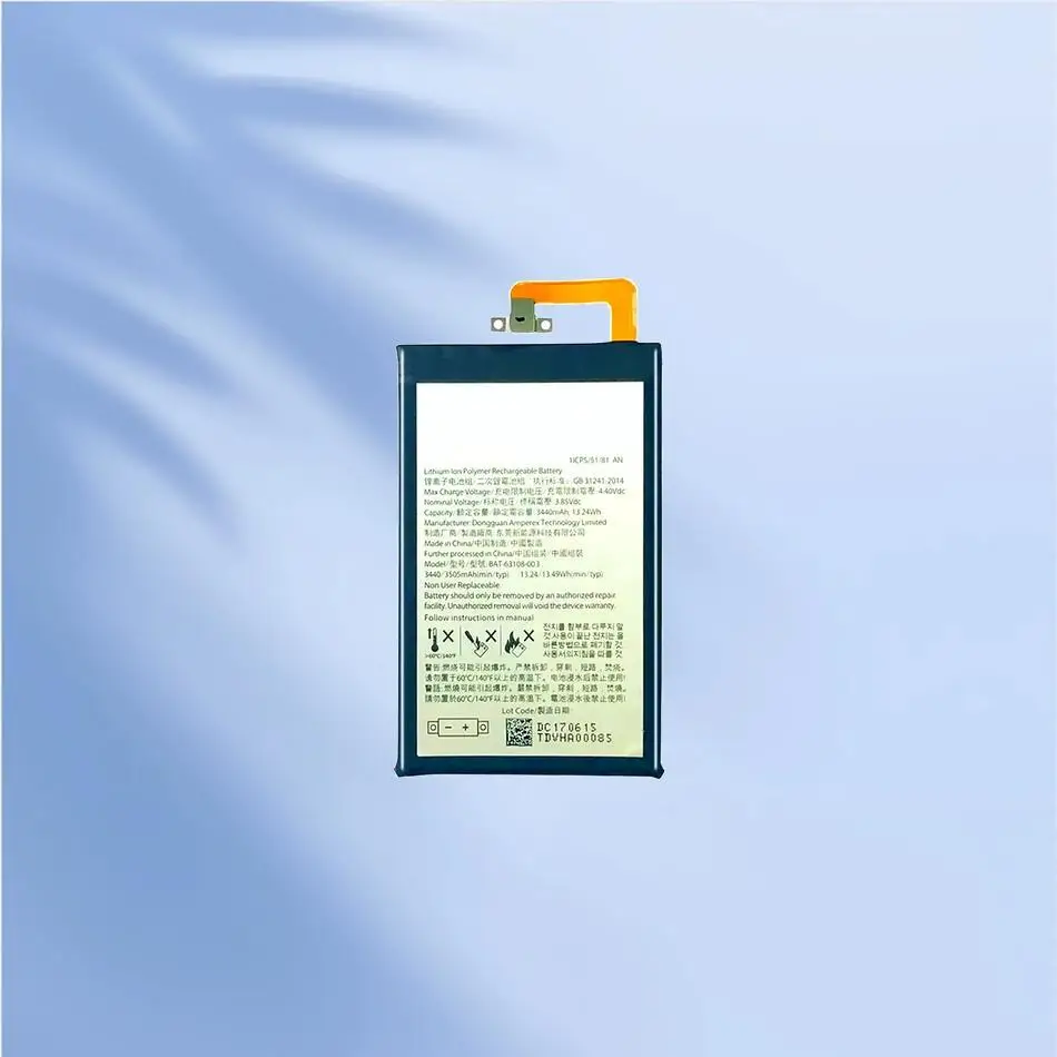 

BAT-63108-003 Replacement Battery For Blackberry Key One Alcatel DK70 DTEK70 Mobile Phone