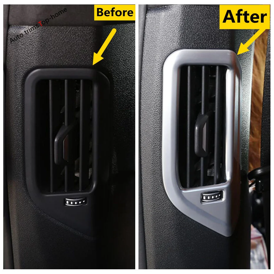 

Interior Accessories B-pillar air outlet Cover Trim AC Outlet Panel Decoration frama Fit For BMW X5 G05 2019 - 2025 Accessories