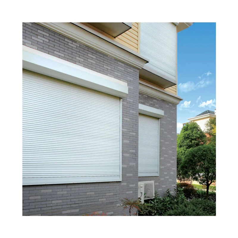 High Quality Balcony Motorized Remote Control Electric Aluminum Window Roller Shutter Customizable