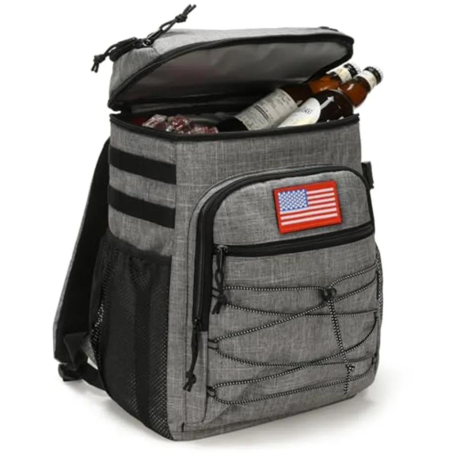 

Portable Tactical Backpack Cooler 25L Storage Long Hours Temperature Retention Outdoor Insulated Cooler Bag Leakage-Proof Coole