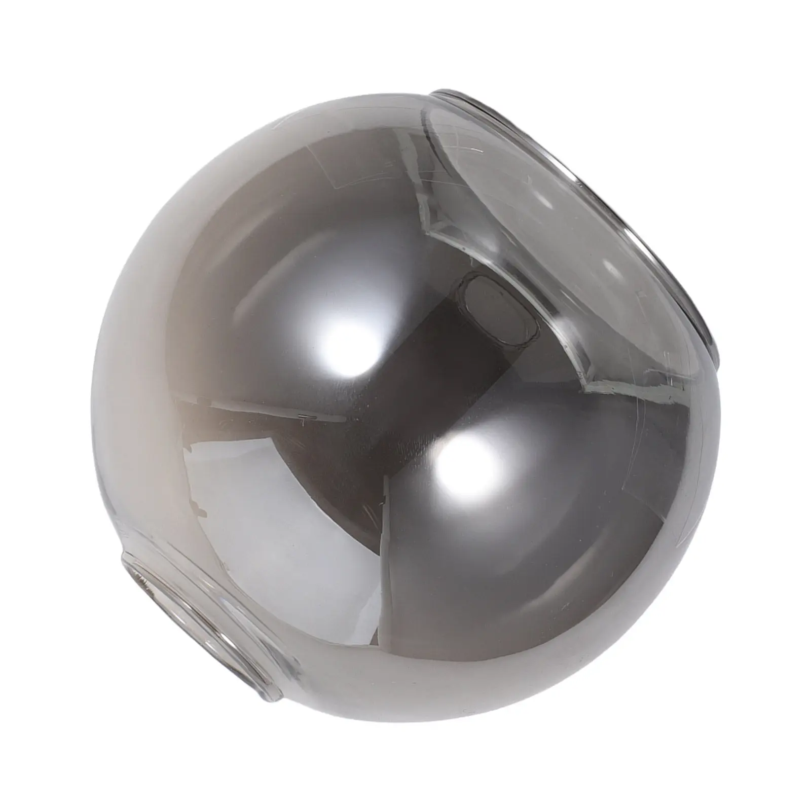 

Стеклянный плафон-шар для лампы, сменный, с двумя отверстиями, круглый, прозрачный, для подвесных, потолочных и настольных светильников, мягкий равномерный свет