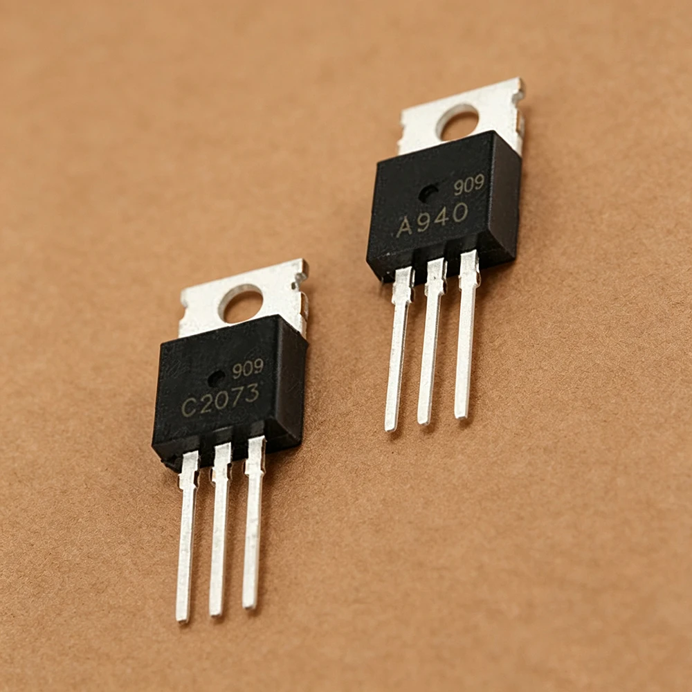 10pcs/lot (5PCS+5PCS) A940 C2073 2SA940 2SC2073 TO-220 popular audio tube