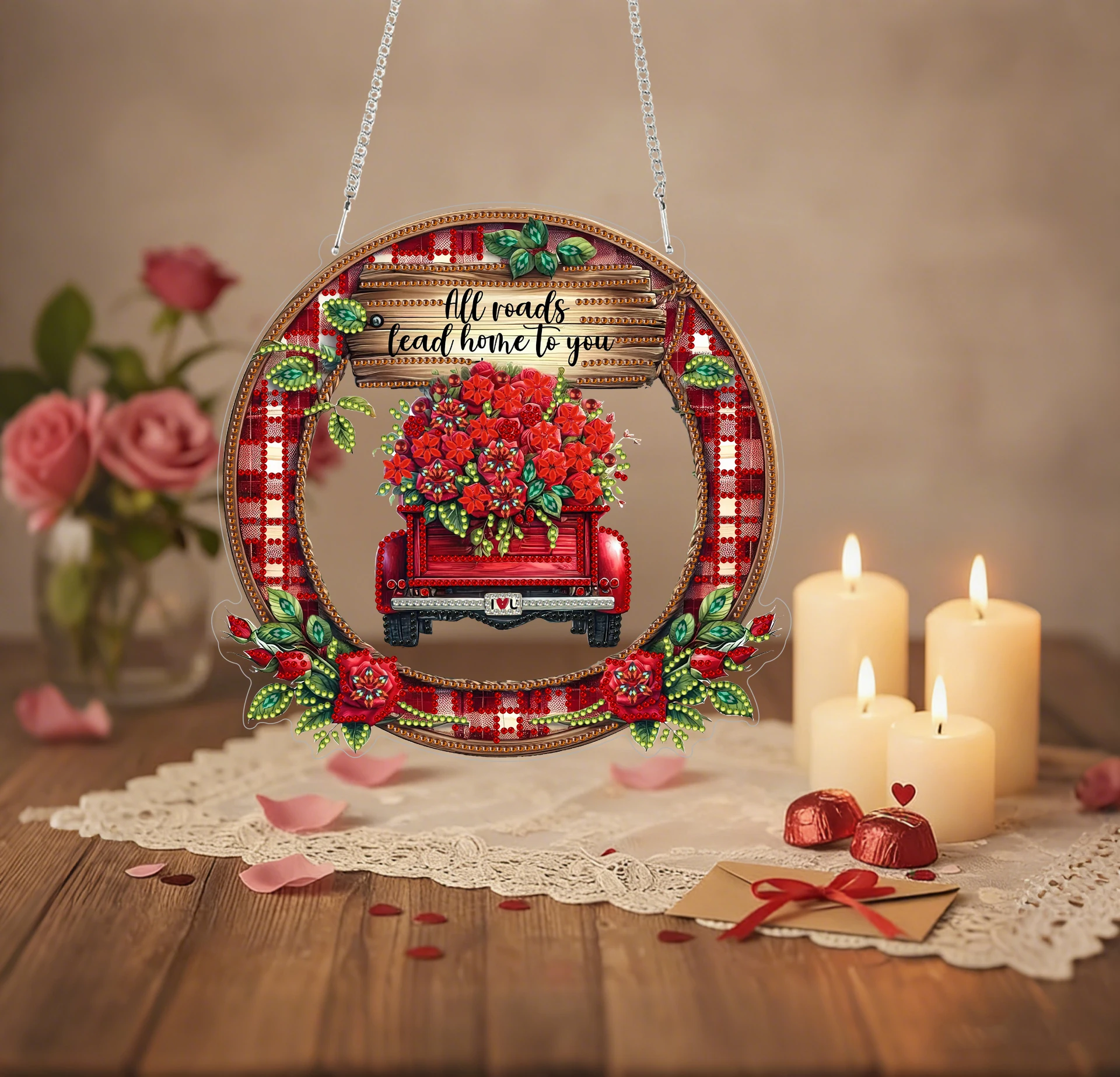 Resin Art Home Decor - Kits de Arte Diamante 2D DIY