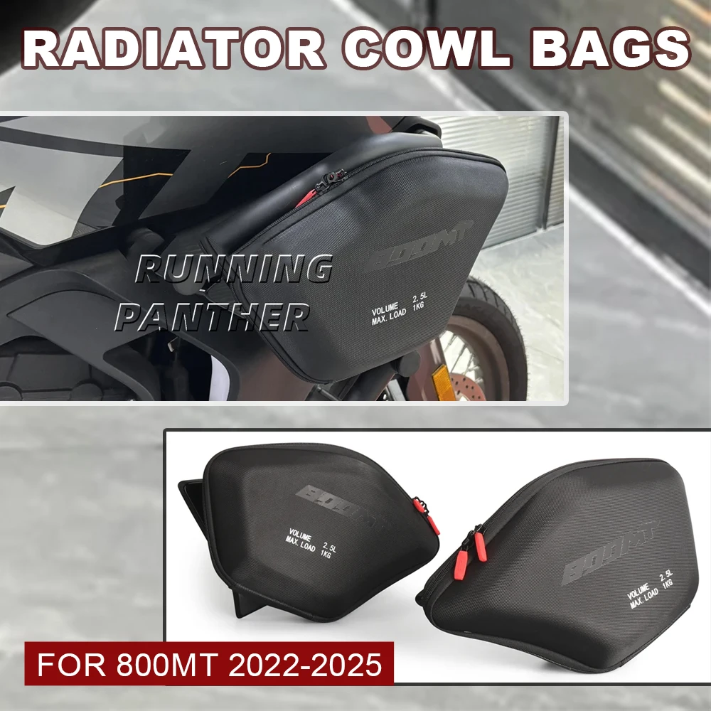 

FOR CF MOTO 800MT 2022 2023 2024 2025 New Motorcycle bag accessories radiator cover bag with a load capacity of 1KG