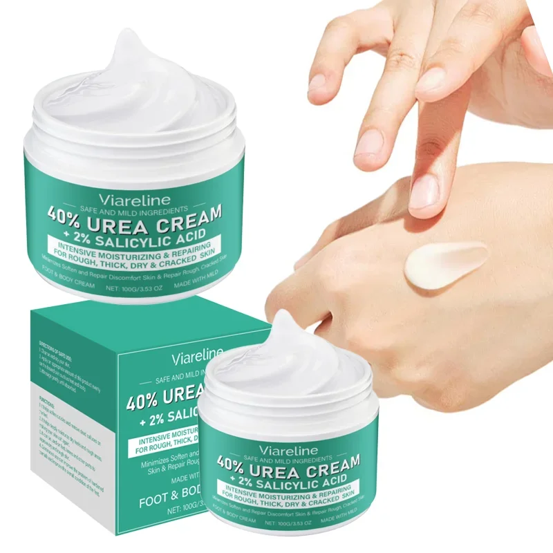 

Moisturizing and hydrating salicylic acid foot cream daily massage and care cream for foot skin AntiDrying Exfoliating Whitening