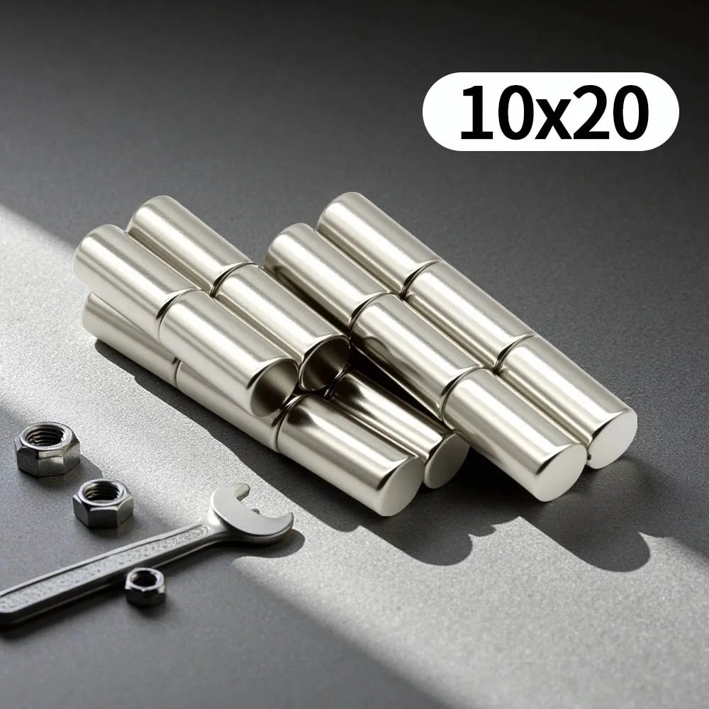 

10x20mm Powerful Neodymium Magnet Round Super Strong Magnets N35 NdfeB Permanent Magnetic imanes Refrigerator Magnet