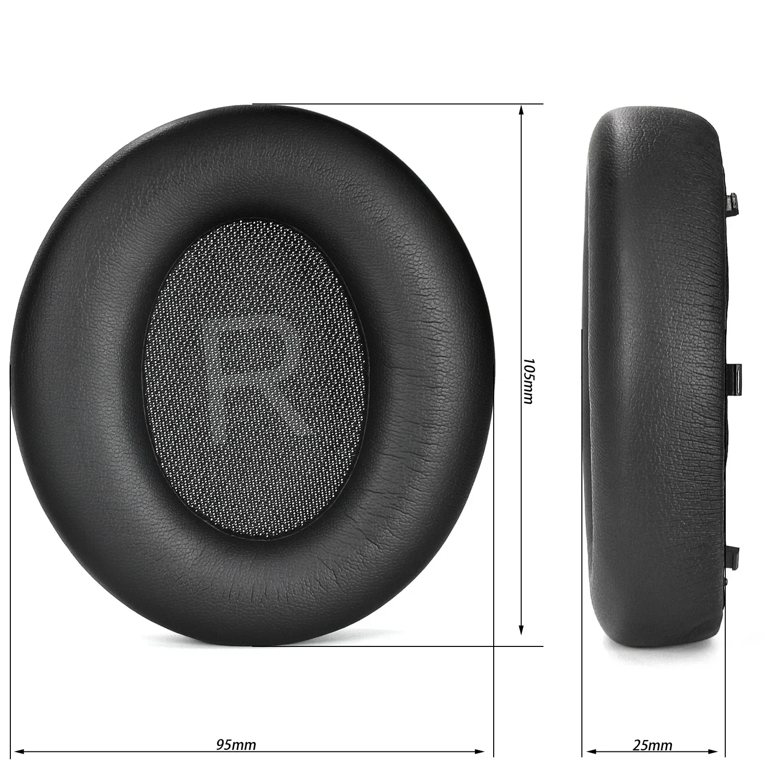 1 Pair Original Replacement Ear Pads Cushions For Anker Soundcore Life Q45 BT Anker Space Q45 Headset Earpads Foam Cover - view 5