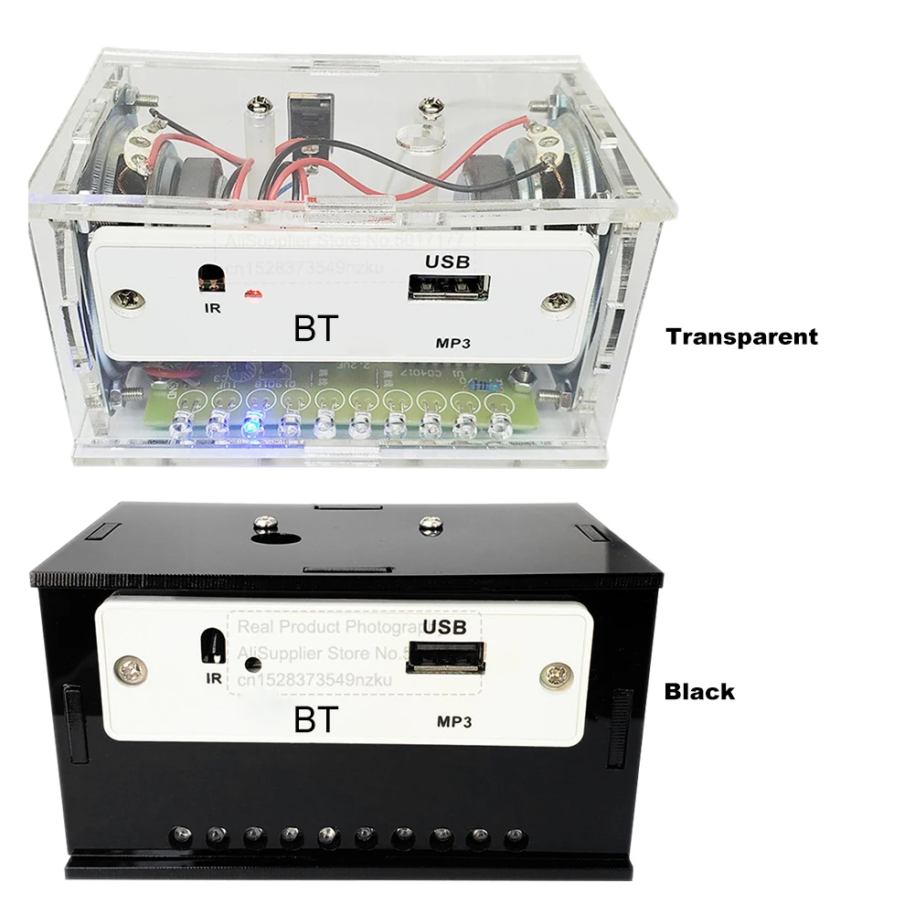 Creazione e assemblaggio di altoparlanti BT fai-da-te Progetto di saldatura fai-da-te Kit scatola altoparlante BT fai-da-te per esercitazione di progetti elettronici