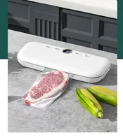 Food Vacuum Sealer Vacuum Packaging Machine for Food with 10pcs Packed Bags Automatic Household Food Vacuum Sealing 220V