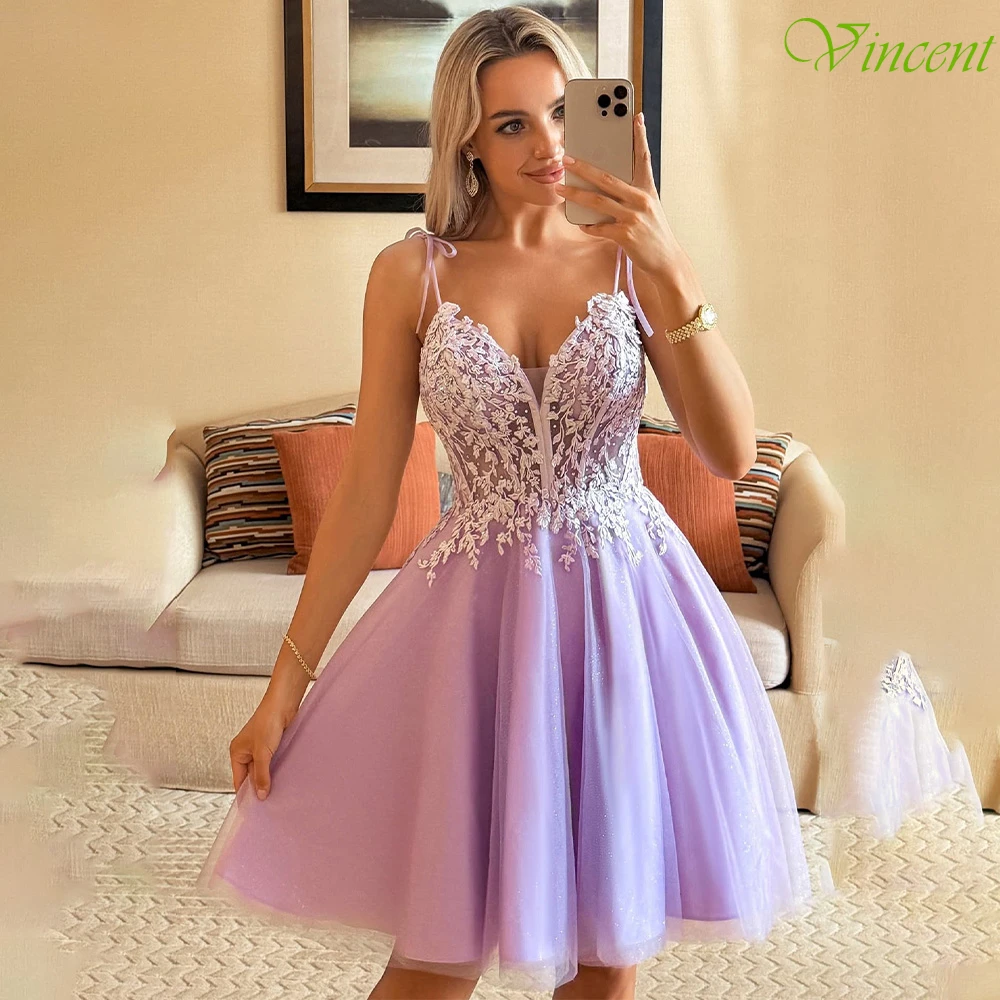 

Customized A-Line Spaghetti Straps Elegant Formal Bespoke Occasion Gowns Fashion Delicate Celebrity Gowns Modern Prom Dress