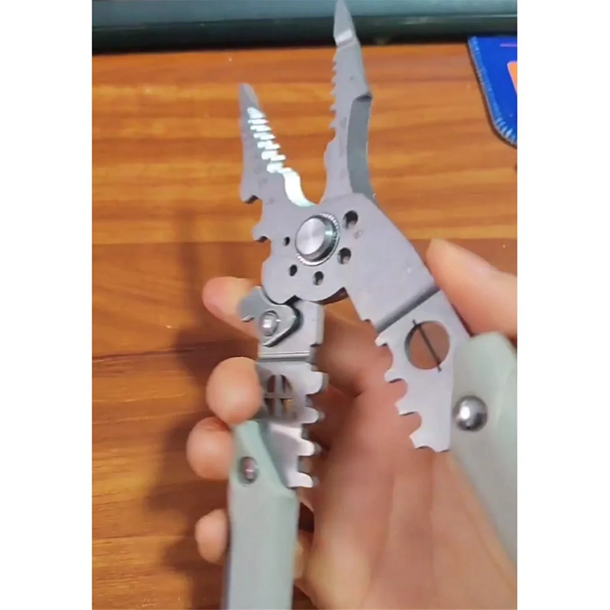 

JUF-Multifunctional Wire Stripper Crimper Cable Cutter Pliers, Multifunctional Wire Stripper Crimper Cable Cutter