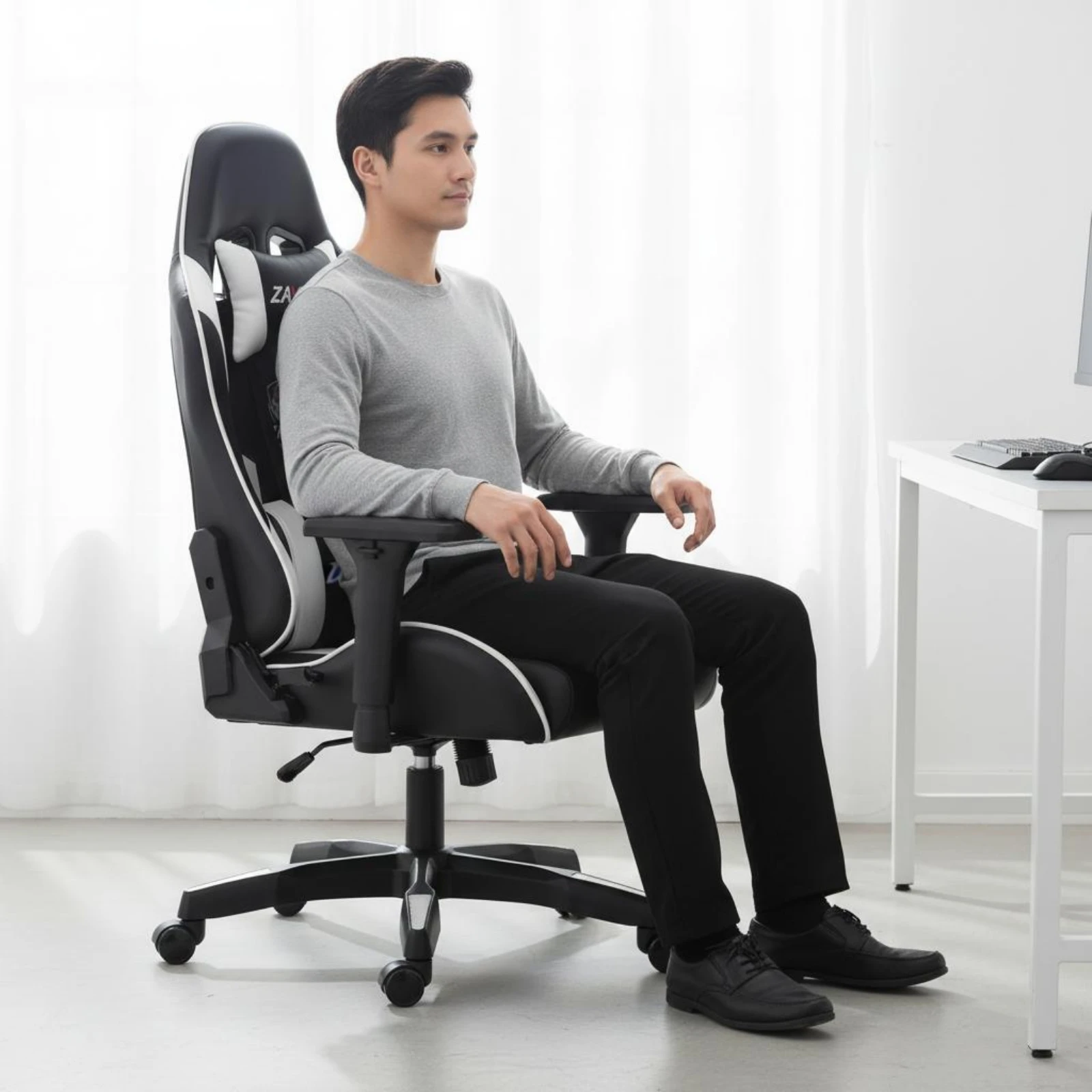 chaise-de-gaming-racing-design-avec-cotes-renforces-dossier-haut-siege-d'ordinateur-en-mousse-moulee-mobilier-de-bureau-reglable-en-hauteur