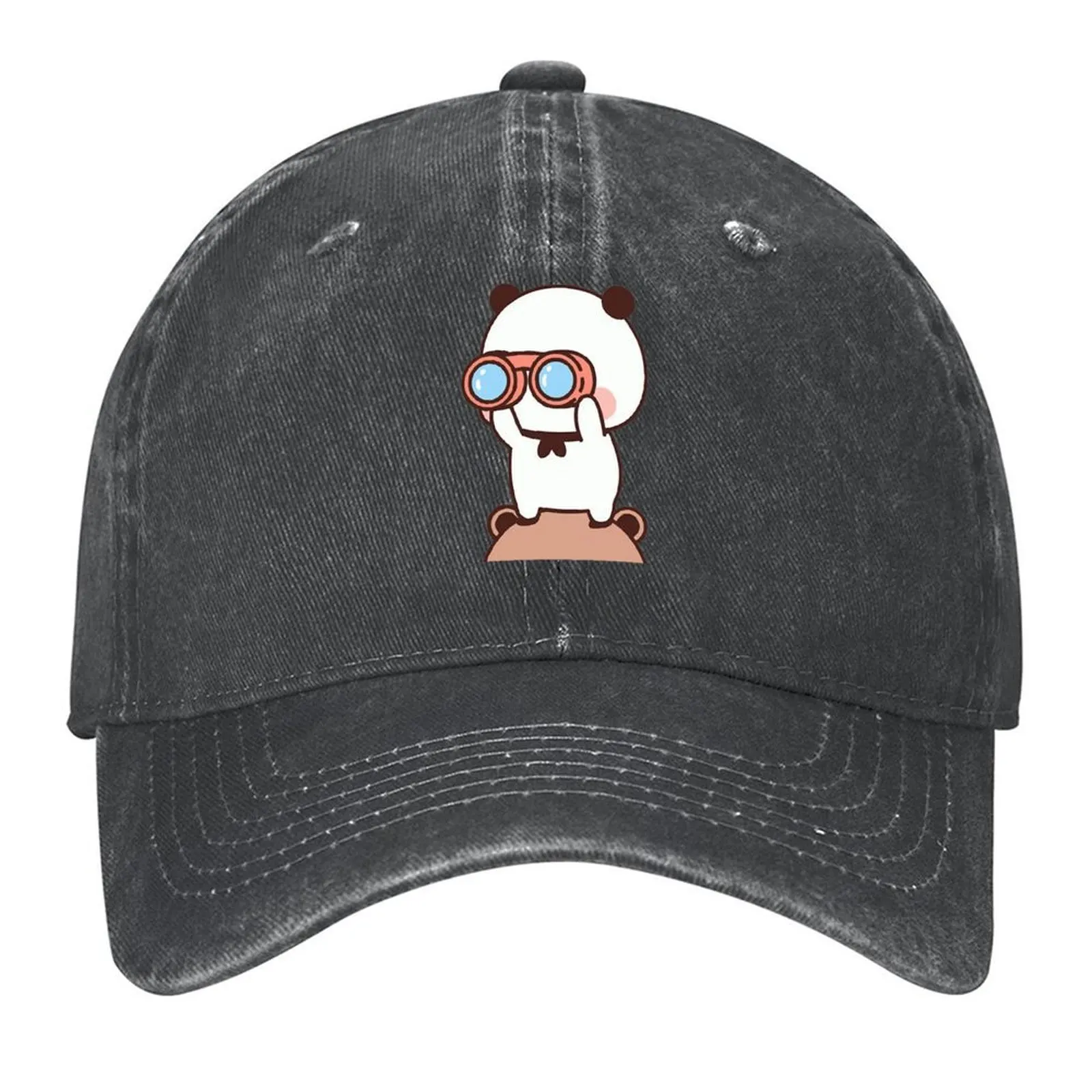 

Cute Bubu Is Standing On The Bubu_s Head Baseball Cap Male hat Winter hat Horse Hat New In The Caps For Men Women's