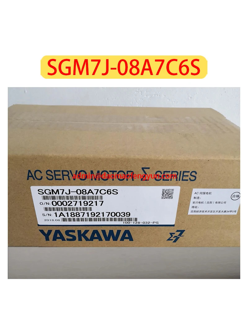 

SGM7J-08A7C6S Совершенно новый серводвигатель SGM7J 08A7C6S, быстрая доставка