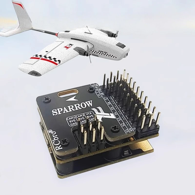 

LeFei V3 Pro OSD Flight Controller Mini FC U7 GPS's Stabilization ELRS PPM SBUS CRSF for RC FPV Rc Plane Controller Accessory