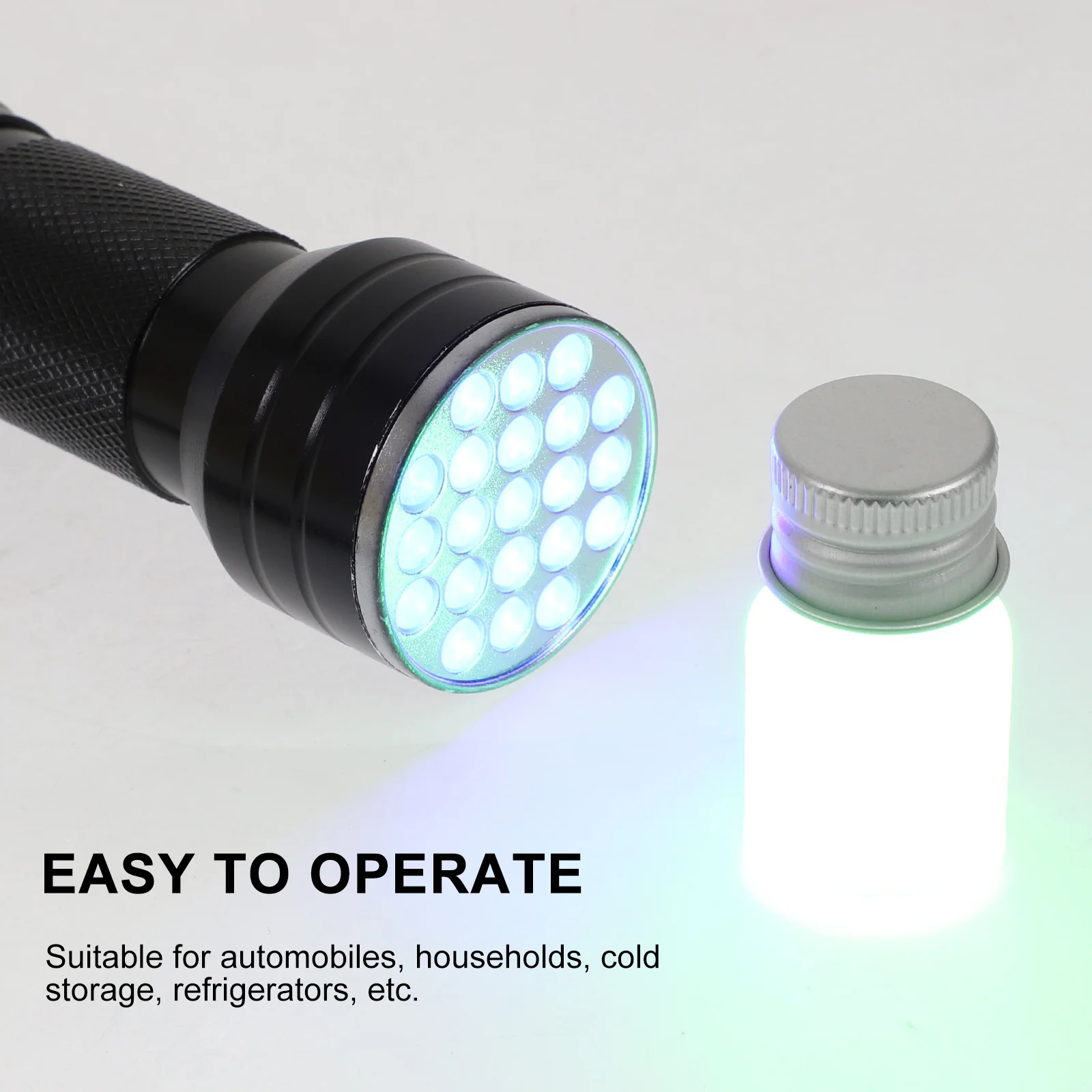 

1Set Car Leak Test Kit High Quality Leak Storage Box for Air Conditioner Automotive Refrigerant Detection Tool Uv