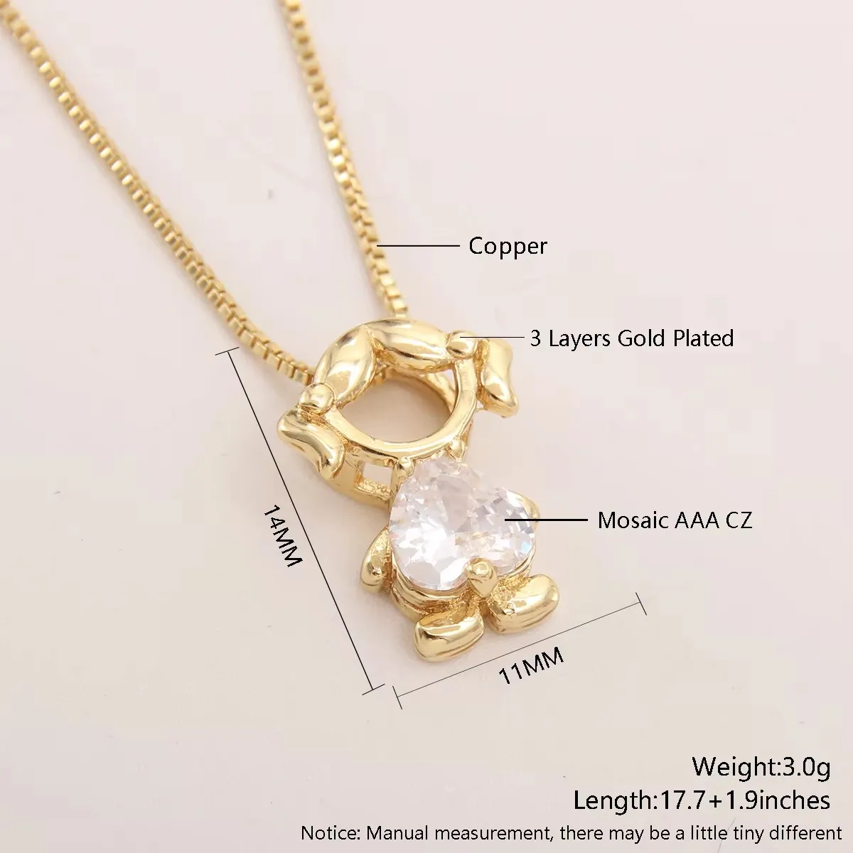 SUNSLL New Gold/Silver Color Cubic Zirconia Tiny Simple Roller Skating Girl Pendant Necklace for Women Jewelry Chain Choker Gift