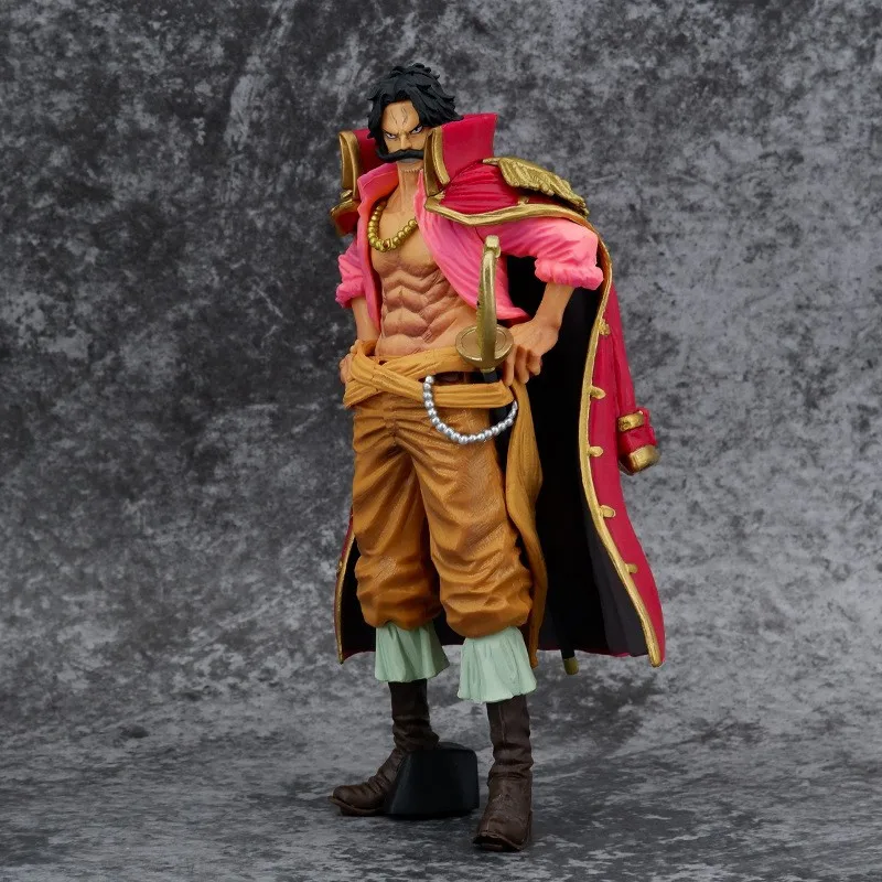 23cm One Piece Anime Figure Gol D Roger King OF Artist Action Figure Model Collection Statue Figurine Doll Toy For Birthday Gift