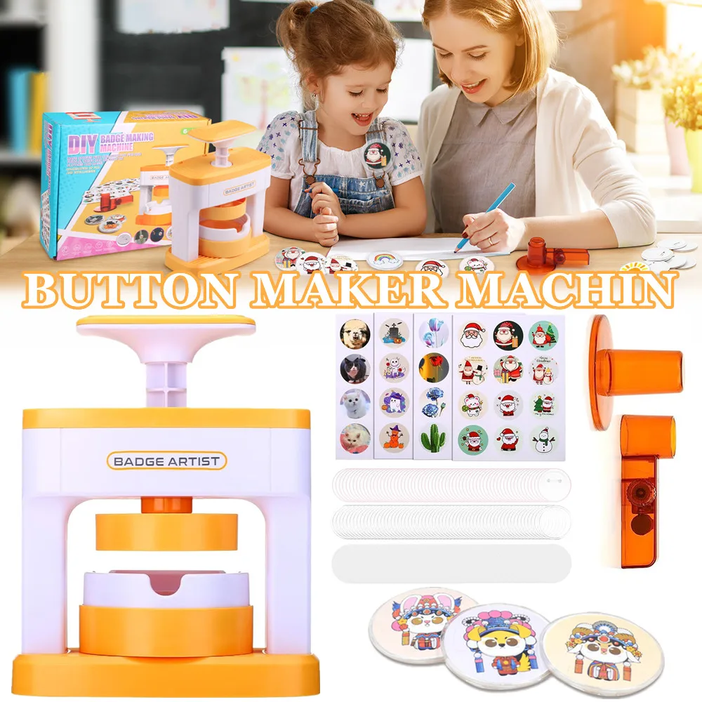 Mini Buttons Maker: Der perfekte DIY-Partner für kreative Geschenke und persönliche Aufkleber