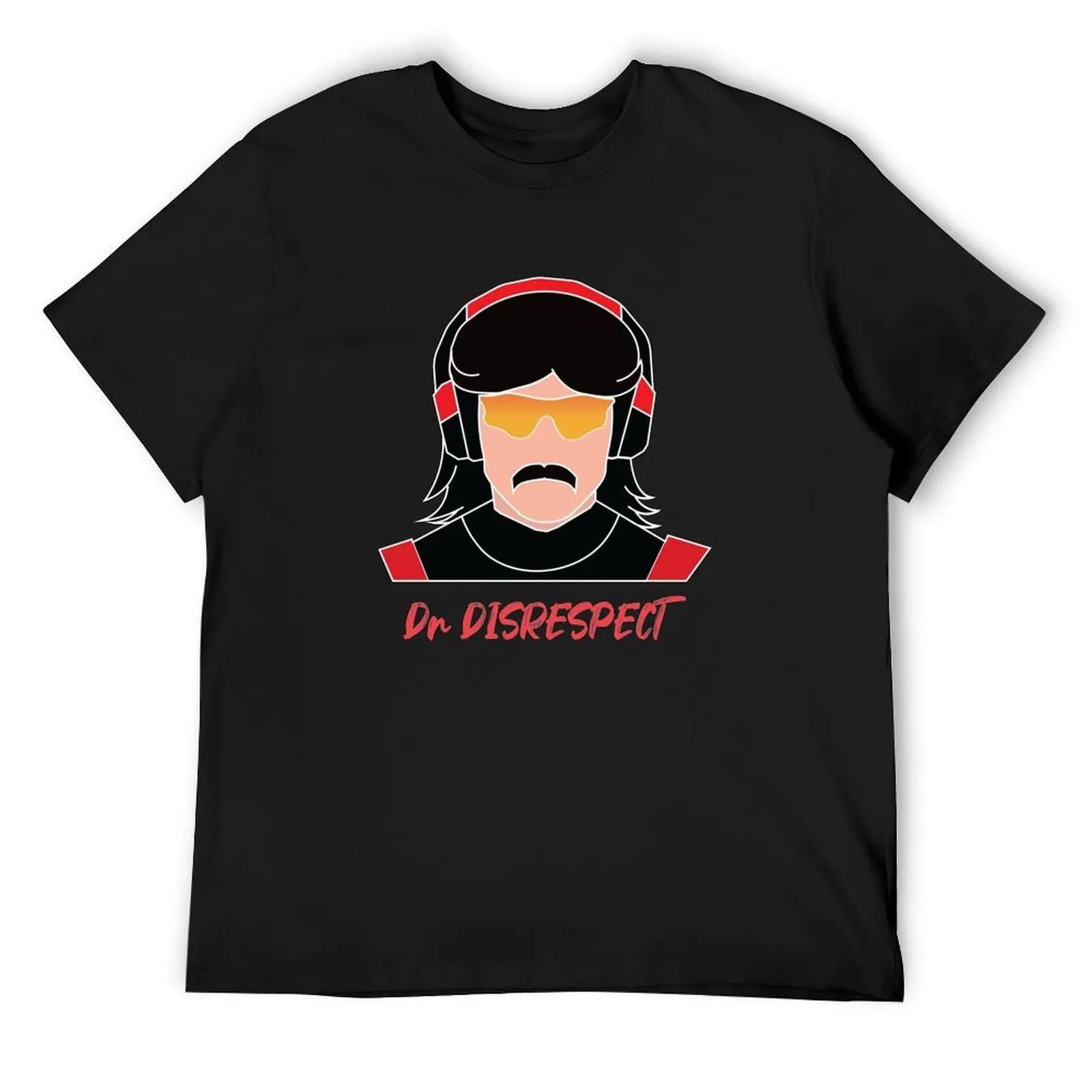 

Dr Disrespect design, graphic design, white T-Shirt essential t shirt Luxury man Men's t-shirt
