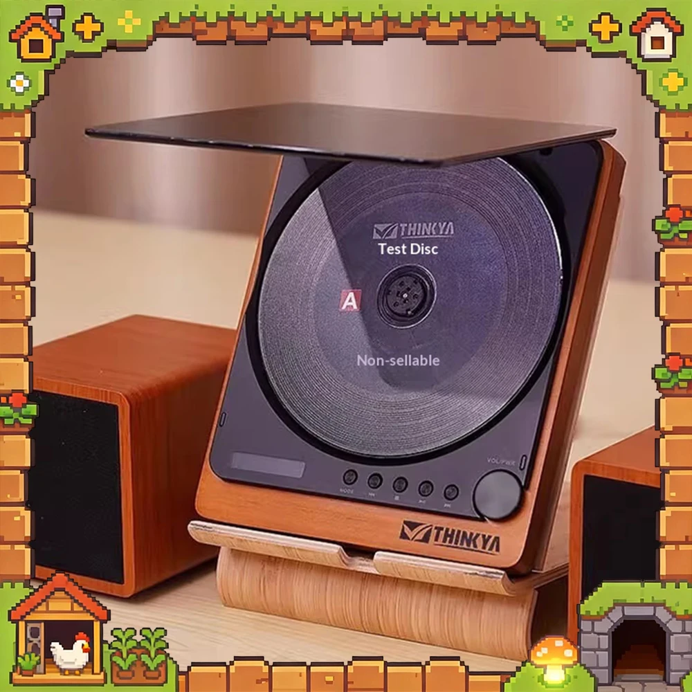 

CD-плеер THINKYA JA-310: высокое качество звука, поддержка оптического волокна, Bluetooth, USB-накопителей, аудиовход 3,5 мм