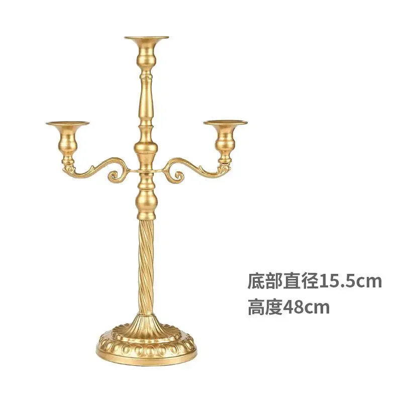 Metalen Kandelaar voor Bruiloft Tafeldecoratie Kandelaar Goud Wit Zilver 5 Armen 63 cm 73 cm 89 cm