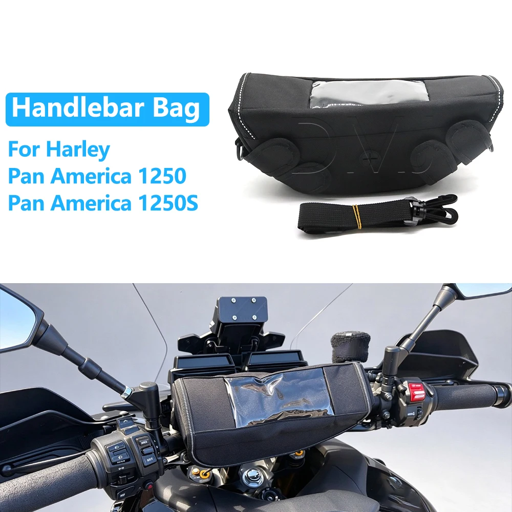 For Harley Pan America 1250 Ra1250 Ra1250S 1250 Special Motorcycle Storage Handlebar Bag Travel Tool Bag