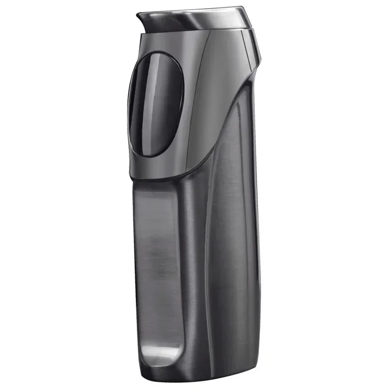 JOBON-Touch Screen Induction Lighter, Three-flame Direct-jet Gas Cigar Lighter, Hybrid Inflatable Windproof Lighter Gift