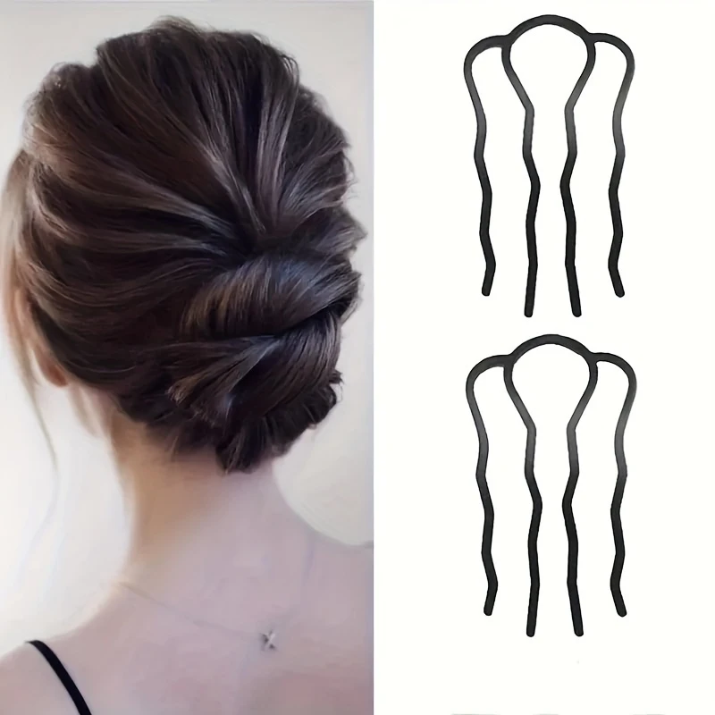 4pcs Simple Style Versatile Lazy Hairdressing Artifact Headwear