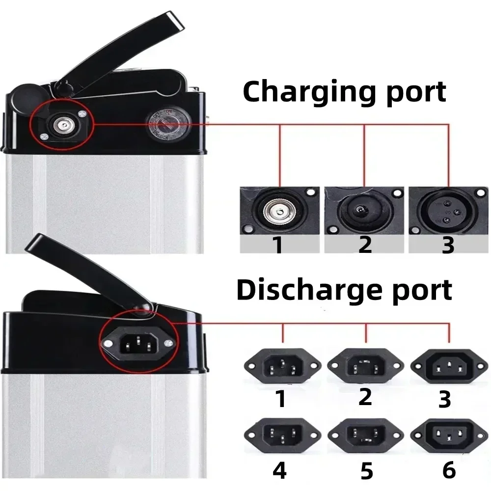 Air fast transportation48V New Full Capacity Power 18650 Lithium Battery 10ah-50ahBattery pack Suitable for Silver Fish 80-2000W
