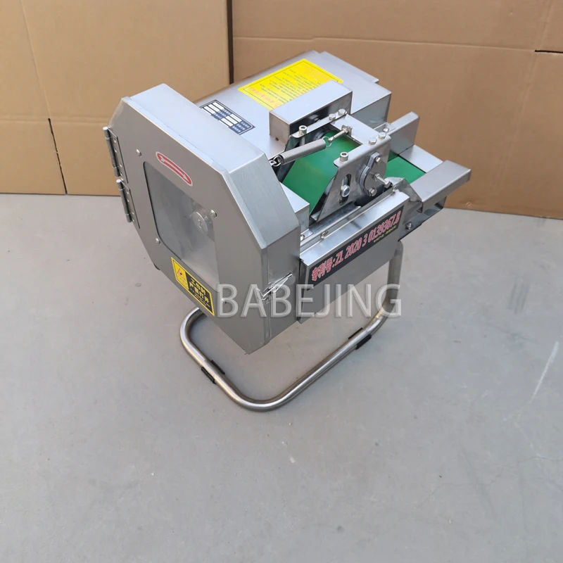 قطاعة الخضراوات الأوتوماتيكية الصغيرة التجارية من BABEJING، متعددة الوظائف، آلة تقطيع البصل والبطاطس والخيار