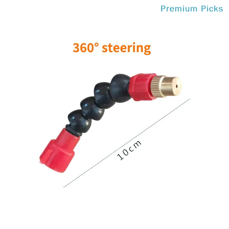 portable1Pcs Outdoor Garden Sprayer High Pressure Irrigation Nozzle Adjustable Tool for Cleaning Windows Lawn Car